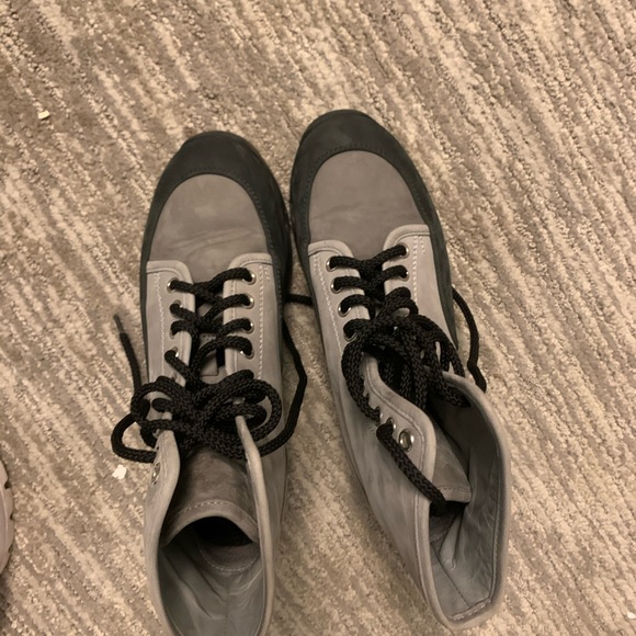 Iri; edgy, suede moto boots. - Picture 8 of 8